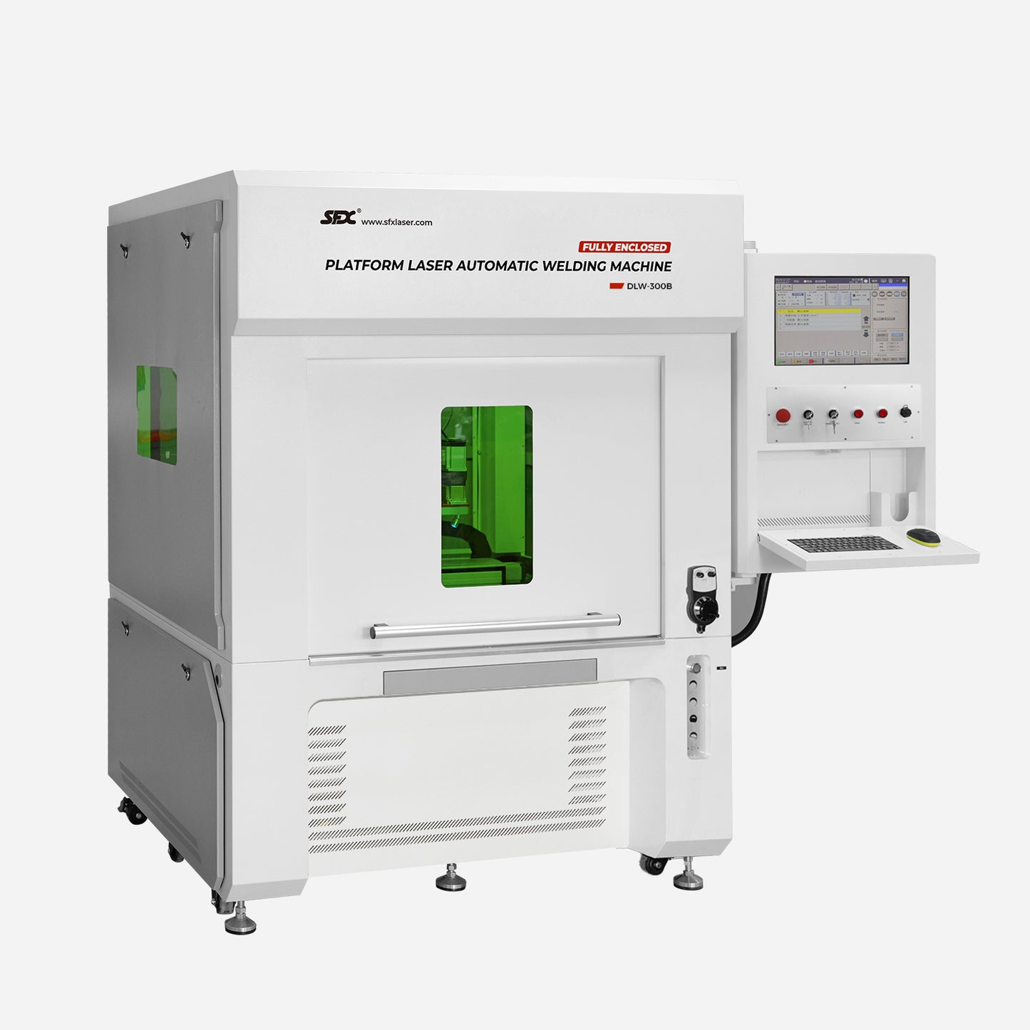 SFX Custom Enclosed Platform Laser Welder Automated Welding Solutions for Battery Modules Precision Metal