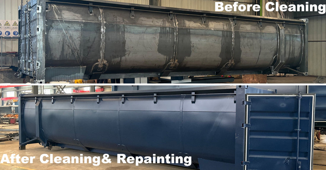 Automated Laser Cleaning for Dump Truck Bodies