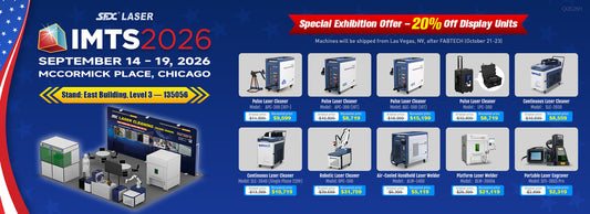 Meet SFX Laser at IMTS 2026 | Exclusive Discount on Laser Cleaning Machine Display Units