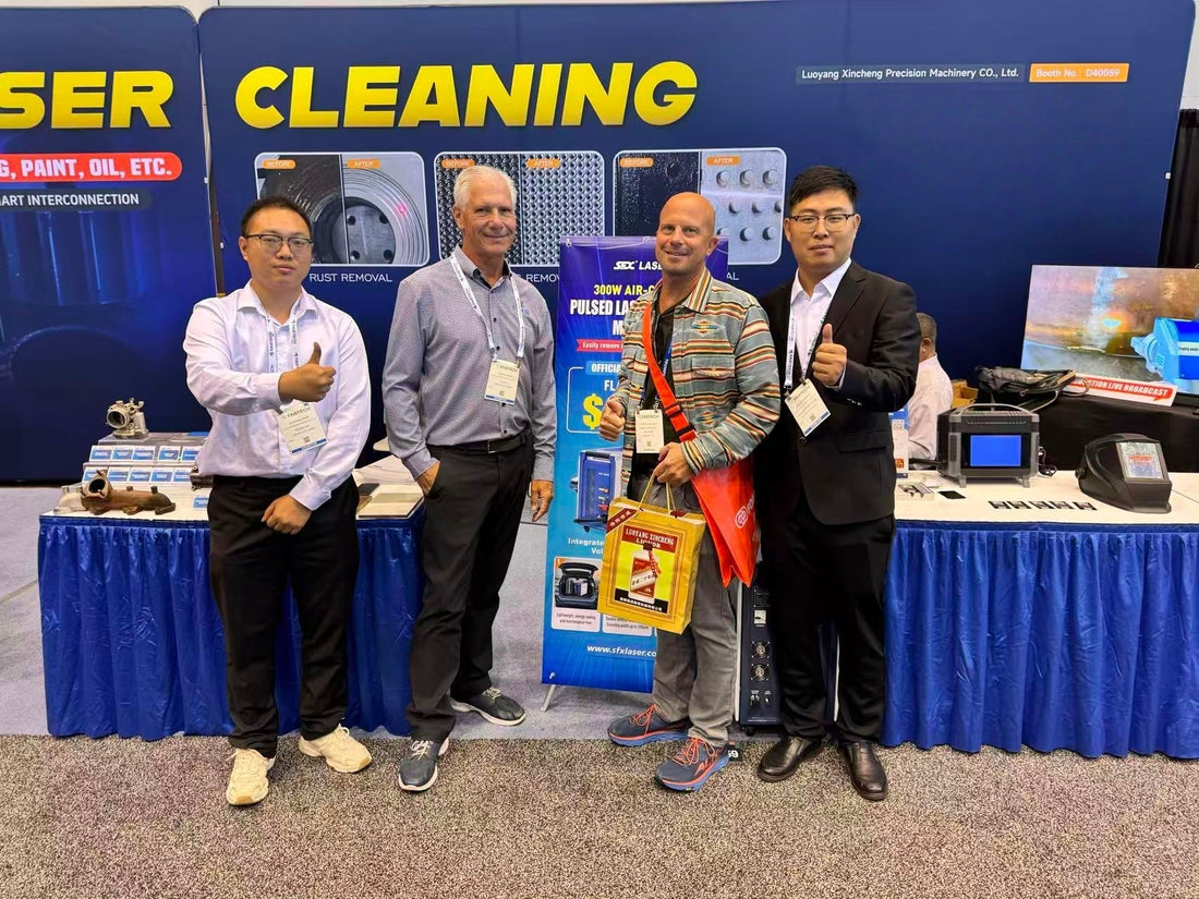 FABTECH 2025 Highlights: SFX Laser Cleaning Machines Steal the Show with Dual-Head Design & Multi-Mode Cleaning