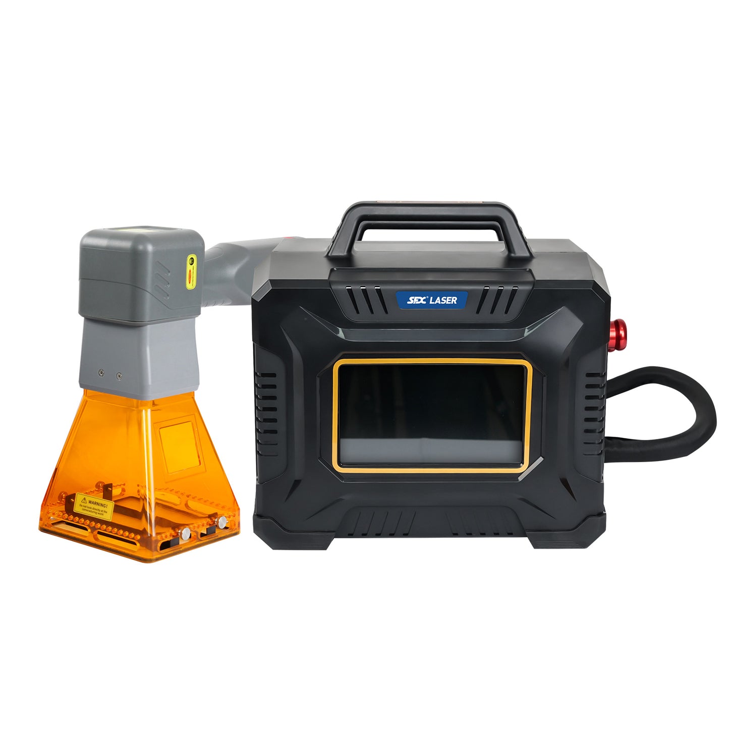 SFX 60W Portable Fiber Laser Engraver Handheld Laser Marking Machine Fiber Laser Marker for Metal & Non-Metal Materials