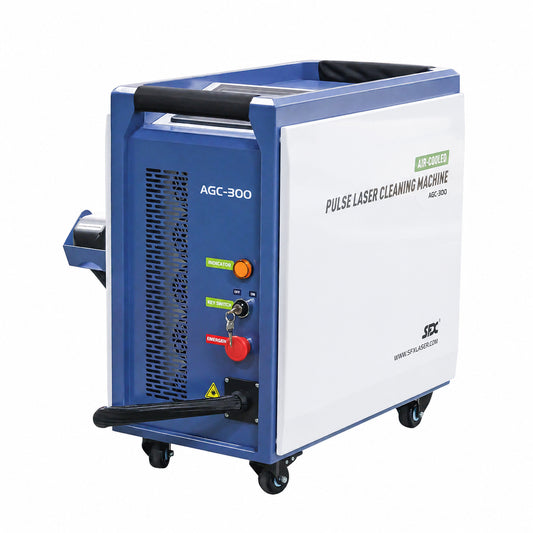 SFX 300W Laser Cleaning Machine G-Series Air-cooled Pulsed Laser Rust Remover 110-220V Laser Cleaner for Metal Rust Oil Painting Coating