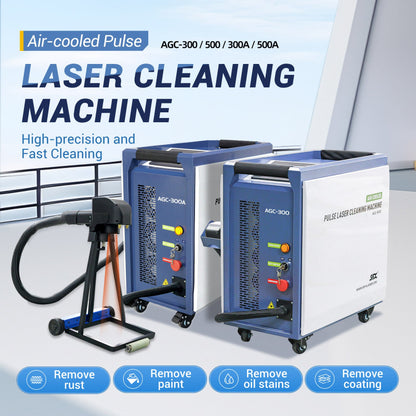SFX AGC 300W/500W Pulsed Laser Cleaning Machine 110V/220V Air-cooled Laser Rust Removal for Metal Rust Oil Paint