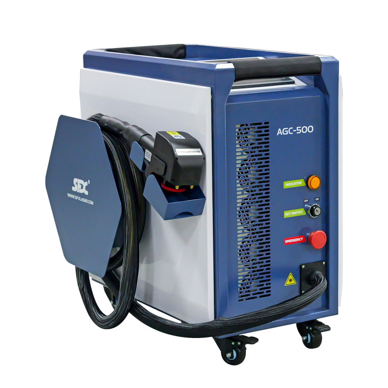 SFX AGC 300W/500W Pulsed Laser Cleaning Machine 110V/220V for Paint