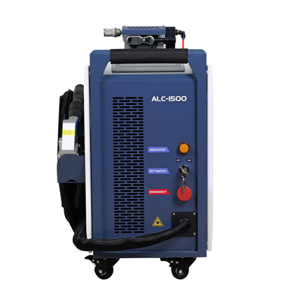 SFX 1500W Air-Cooled Laser Cleaning Machine 250mm Wide Scan Continuous Laser Cleaner 220V Smart IoT Remote Portable Laser Rust Removal for Rust Paint Oil Stains