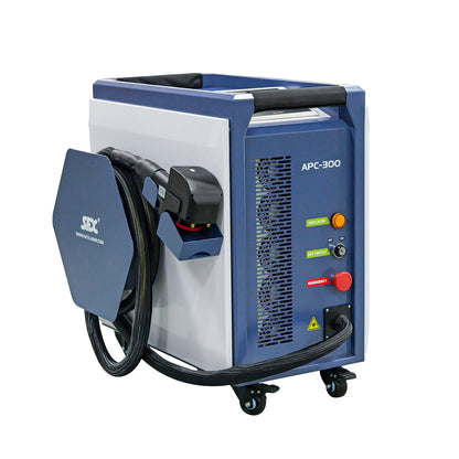 SFX 300W IOT Air-cooled Laser Cleaning Machine AC110V-220V Pulsed Laser Rust Removal for Wood Rust Paint Oil Stains Coating