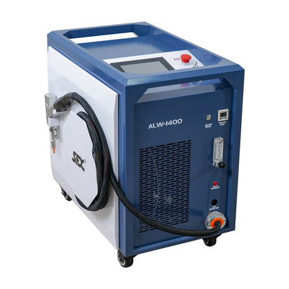 SFX 1400W Air-Cooled Fiber Laser Welder Handheld Laser Welding Machine with Self-Generated Protective Gas 3-in-1 Welder Cutter Cleaner for Carbon Steel