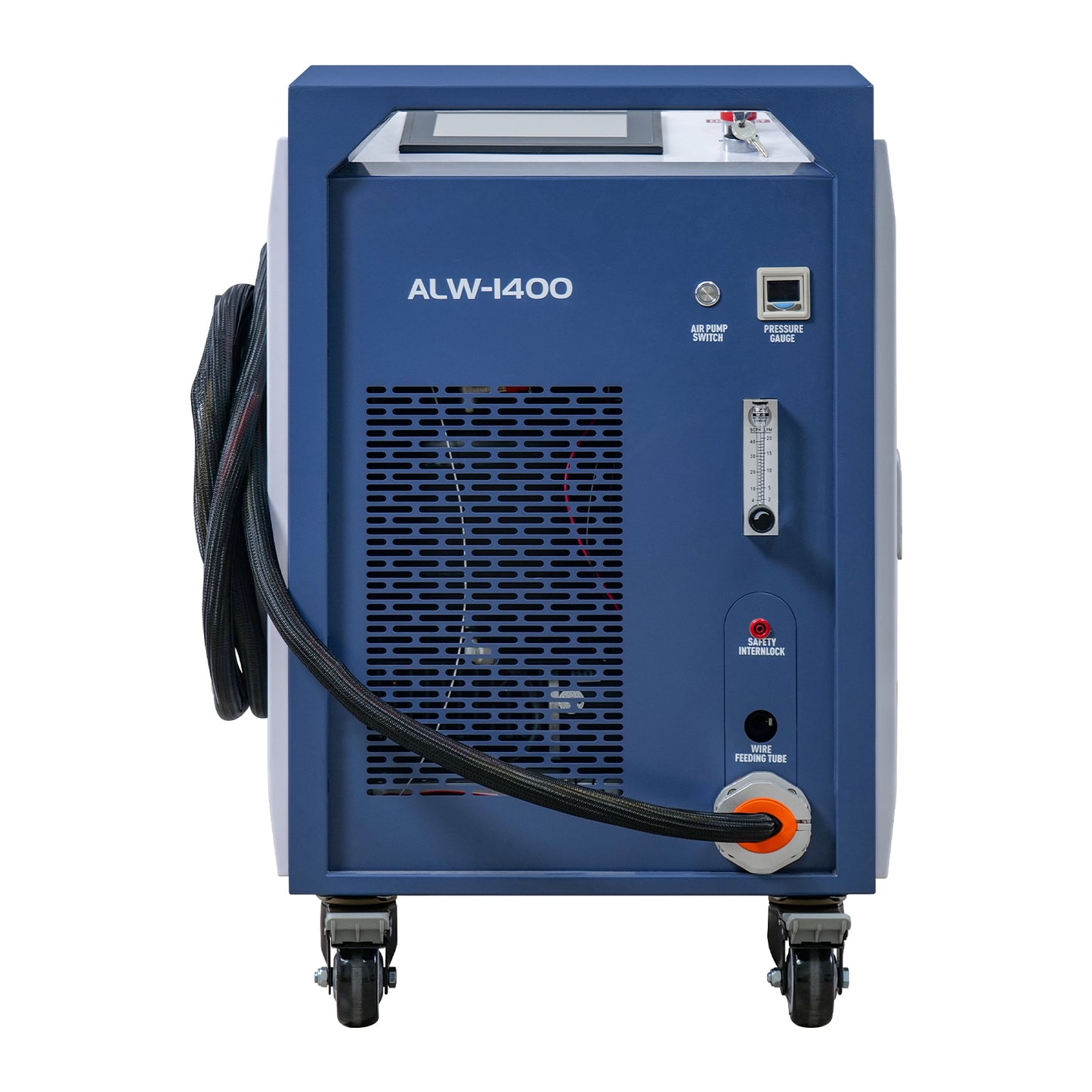 SFX 1400W Air-Cooled Fiber Laser Welder Handheld Laser Welding Machine with Self-Generated Protective Gas 3-in-1 Welder Cutter Cleaner for Carbon Steel