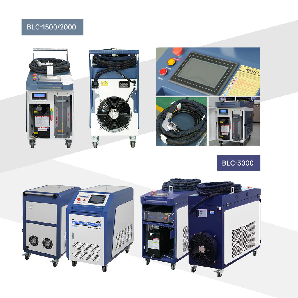 SFX BLC 1500/2000/3000W Continuous Laser Rust Remover 220V/380V for Metal