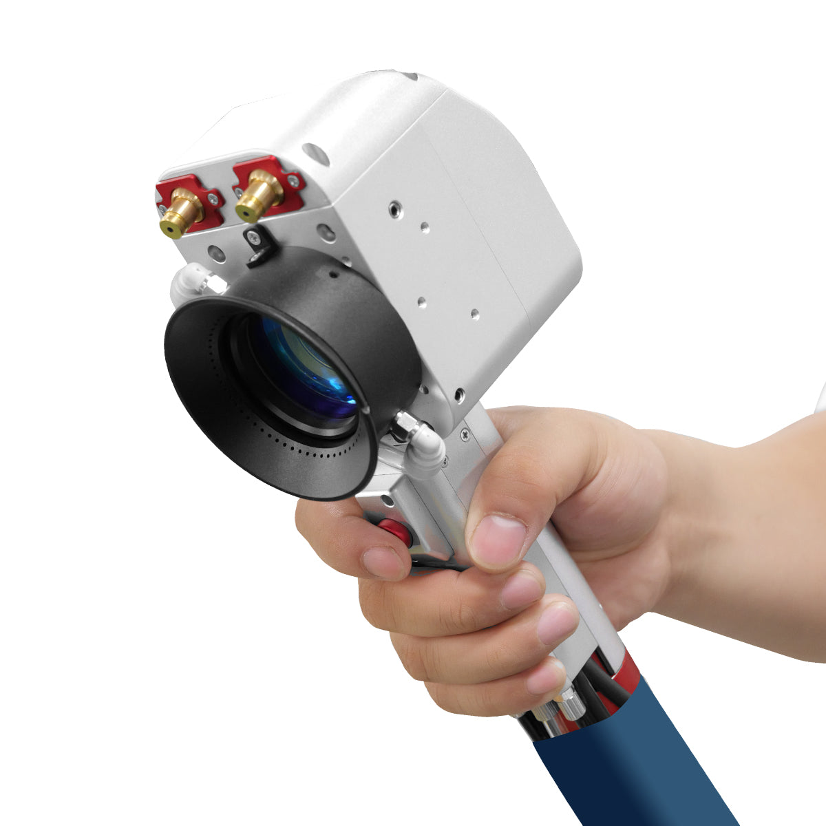 SFX Pulsed Laser Cleaning Machine 500W 1000W 2000W  Double Wobble Mobile Laser Rust Removal for Rust Oil Paint Coating Plating