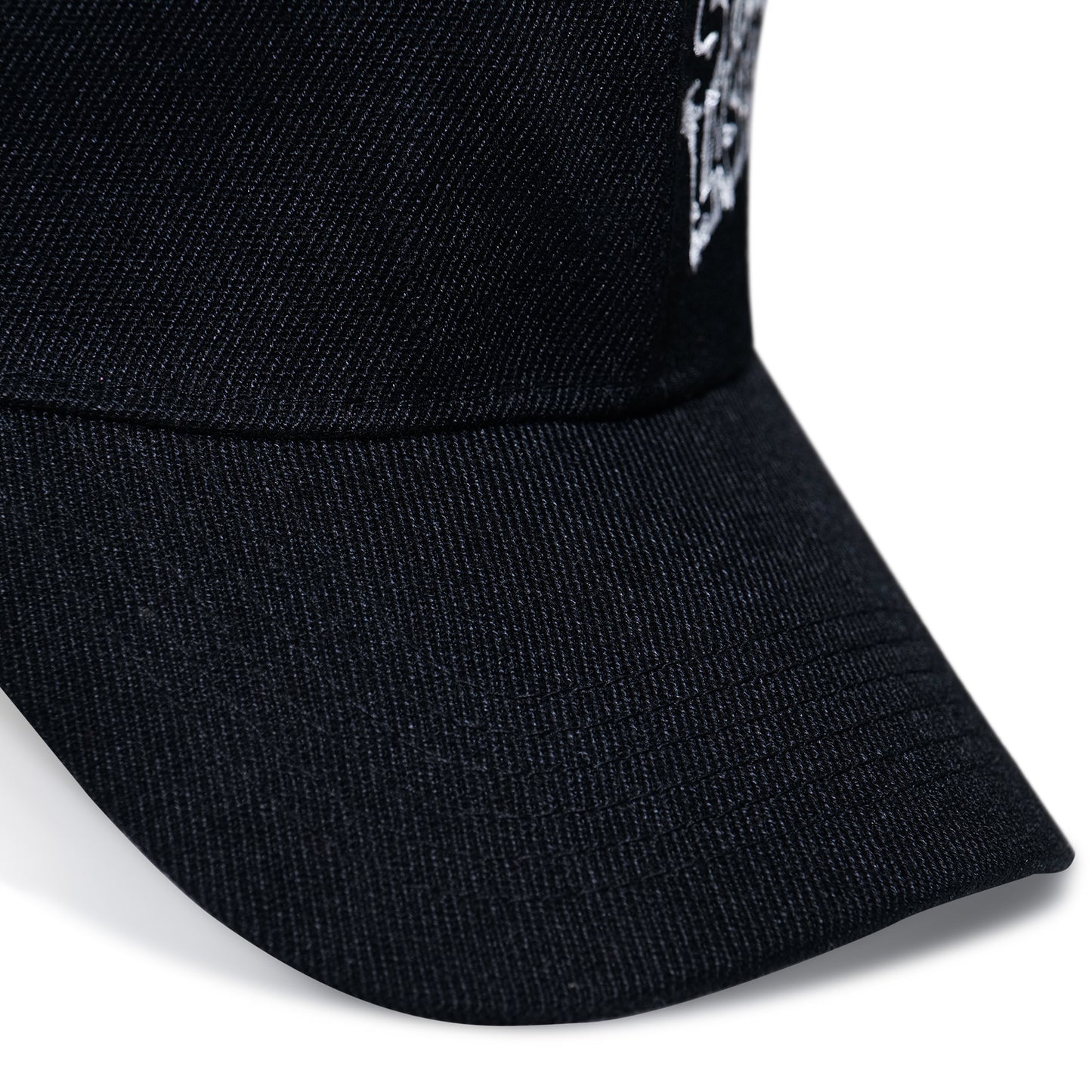 SFX Classic Black Baseball Cap with Embroidered Logo Adjustable Unisex Cotton Hat