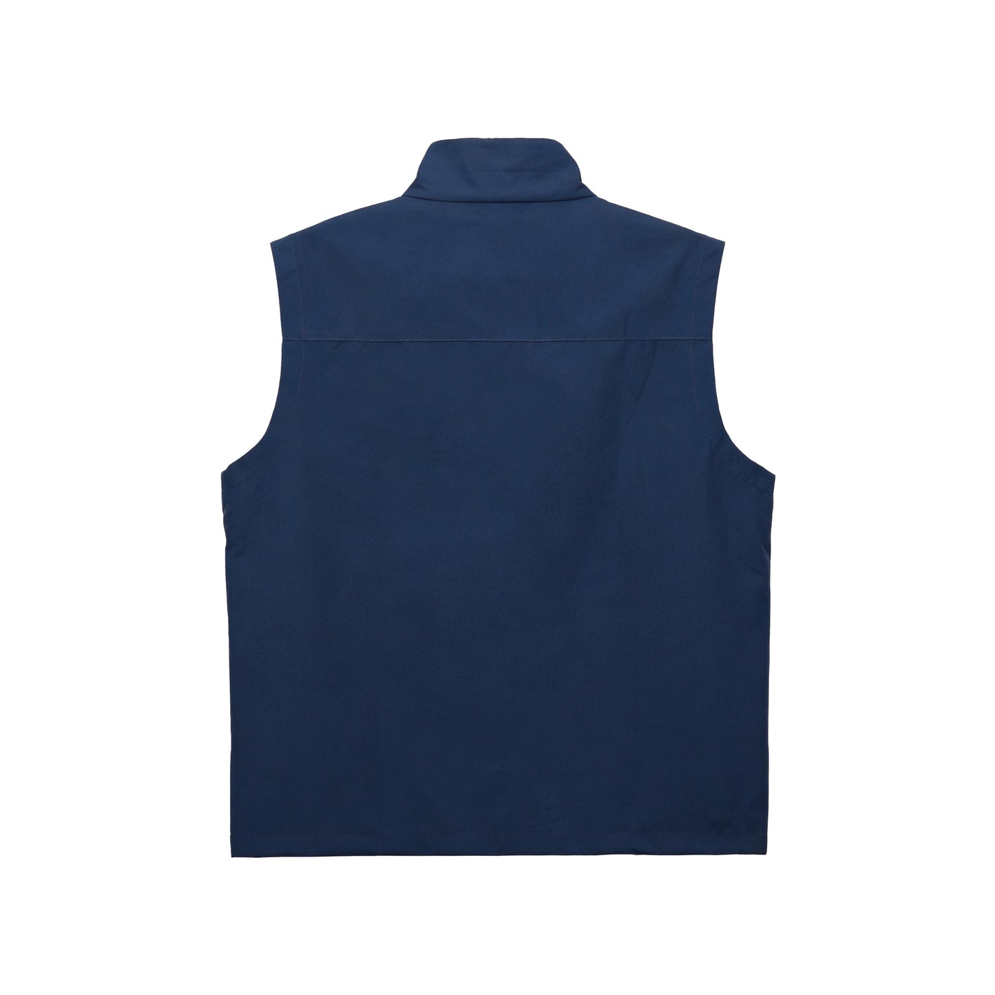 SFX Breathable Vest with 3D Silicone Logo Lightweight Zippered Polyester Utility Vest for Industrial & Outdoor Use