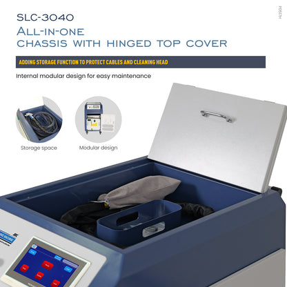 SFX 2000W Laser Cleaning Machine 300mm Scan Width Laser Rust Removal with Smart Control & Anti-Freeze System Laser Cleaner for Metal Paint Oil