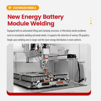 SFX Custom Enclosed Platform Laser Welder Automated Welding Solutions for Battery Modules Precision Metal