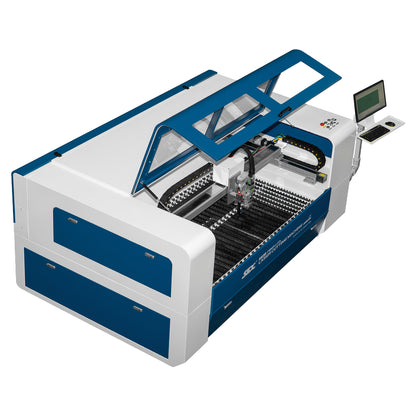 SFX 1300×900mm(51.2×35.4inch) Fiber & Co2 Integrated Cutting Machine 1500W MAX Fiber Laser 130W-180W Co2 Metal Non-metal Cutter Machine