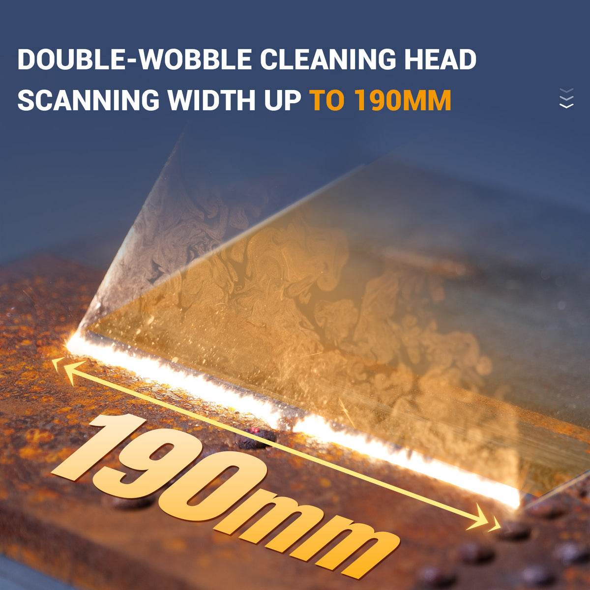 SFX G-Series Air-cooled Laser Cleaner 300W IOT Pulsed Laser Rust Removal for Metal Rust Oil Graffiti Painting Coating