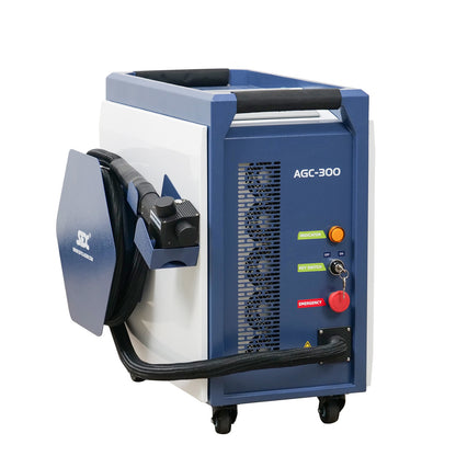 SFX G-Series Air-cooled Laser Cleaner 300W IOT Pulsed Laser Rust Removal for Metal Rust Oil Graffiti Painting Coating