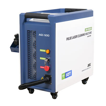 SFX G-Series Air-cooled Laser Cleaner 300W IOT Pulsed Laser Rust Removal for Metal Rust Oil Graffiti Painting Coating