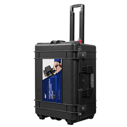 SFX 300W 500W Trolley-case Laser Cleaning Machine for Wood 110V-220V IOT Pulsed Laser Cleaner Ultra-light Laser Rust Removal