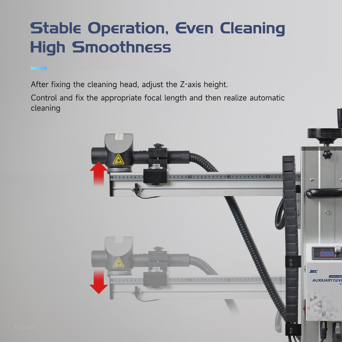 SFX Laser Cleaning Auxiliary Device Magnetic Laser Cleaning Fixture Automatic Laser Rust Removal Helper