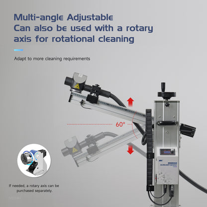 SFX Laser Cleaning Auxiliary Device Magnetic Laser Cleaning Fixture Automatic Laser Rust Removal Helper