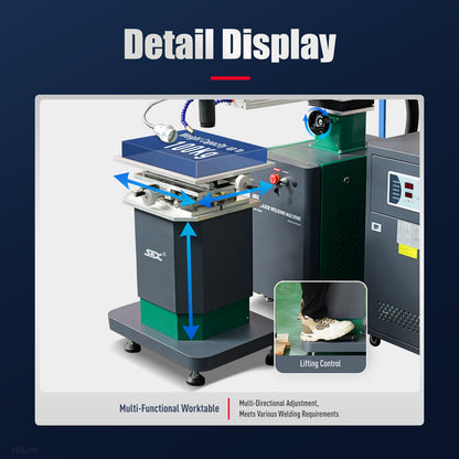 SFX 200W 400W Mold Repair Laser Welding Machine High Precision Laser Welder for Injection & Die Casting Mold Repair