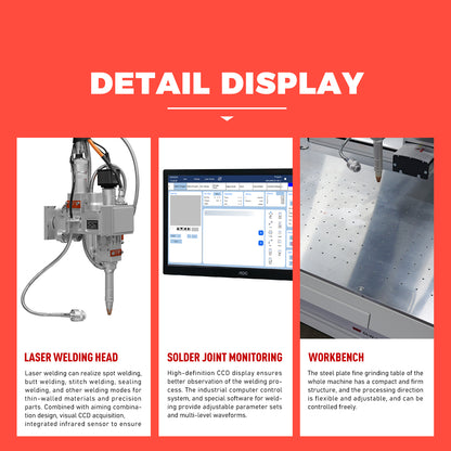 SFX 1500W 2000W 3000W Automatic Laser Welding Machine Platform Laser Welder for Stainless Steel, Aluminum & Precision Metal Fabrication