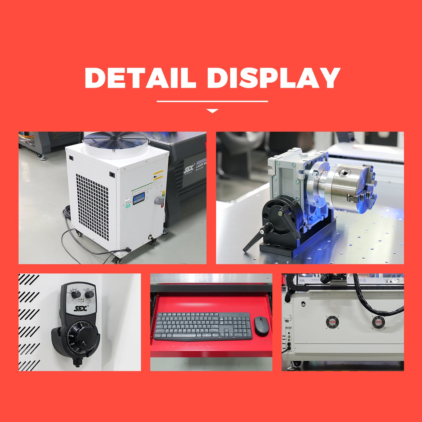 SFX 1500W 2000W 3000W Automatic Laser Welding Machine Platform Laser Welder for Stainless Steel, Aluminum & Precision Metal Fabrication