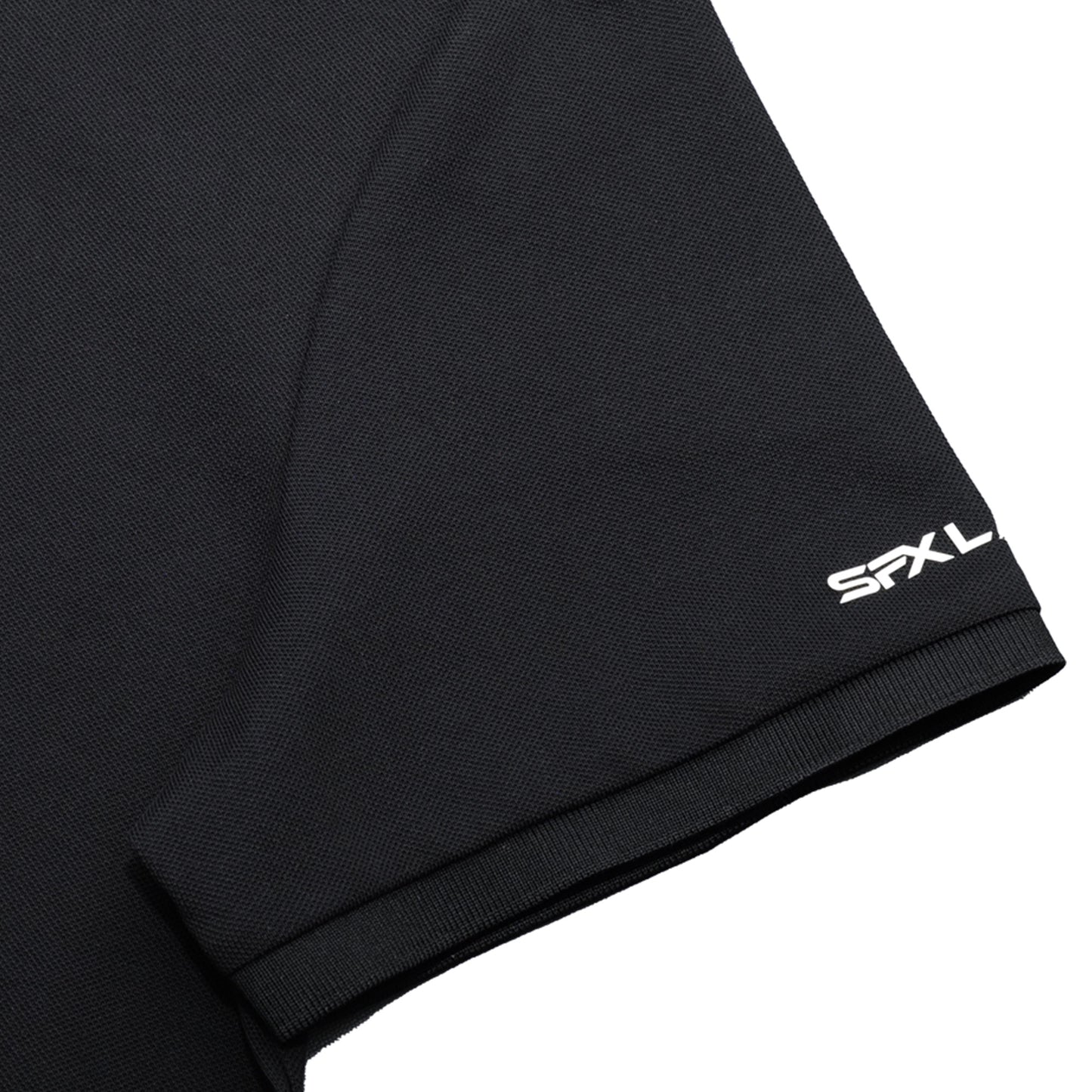 SFX Premium Polo Shirt with 3D Silicone Logo Cotton Ice Silk Stretch Work Shirt