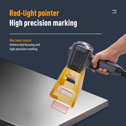 SFX 20W 30W 50W Portable Laser Marking Machine Handheld Fiber Marker Engraver for Metal and Non-metals Engraving