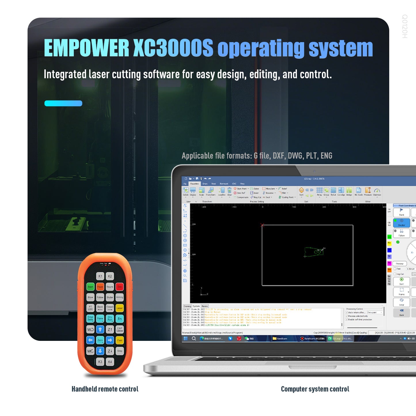 SFX 1200W 1500W 2000W 3000W Fiber Laser Cutter Air-Cooled Precision Fiber Laser Cutting Machine for Stainless Steel Aluminum Copper