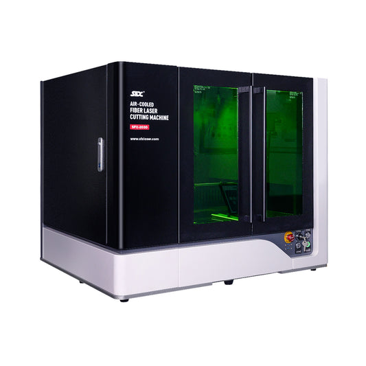 SFX 1200W 1500W 2000W 3000W Fiber Laser Cutter Air-Cooled Precision Fiber Laser Cutting Machine for Stainless Steel Aluminum Copper