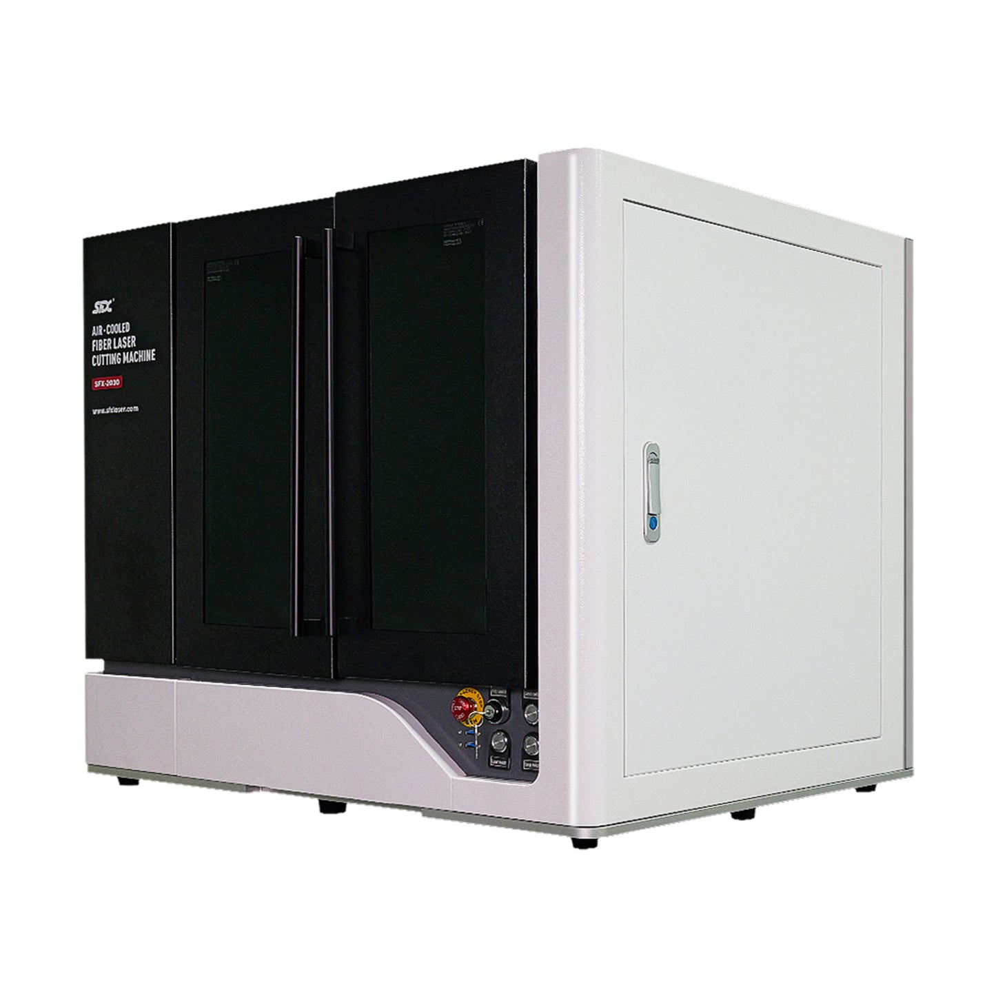 SFX 1200W 1500W 2000W 3000W Fiber Laser Cutter Air-Cooled Precision Fiber Laser Cutting Machine for Stainless Steel Aluminum Copper
