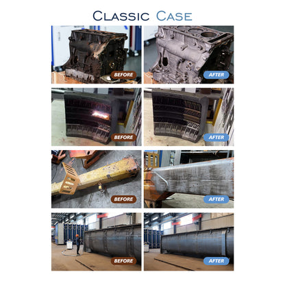 SFX Laser Cleaning Machine SLC Series Laser Rust Removal Scan Width Up to 500mm Laser Cleaner with Smart Control & Anti-Freeze System Laser Cleaner for Metal Paint Oil