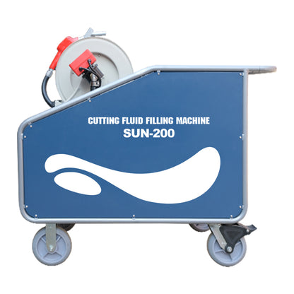 SFX SUN-200 Cutting Fluid Filling Machine for CNC Machine 170L Automatic Stop Coolant Filling Machine with Hand-Held Gun & 9m Hose