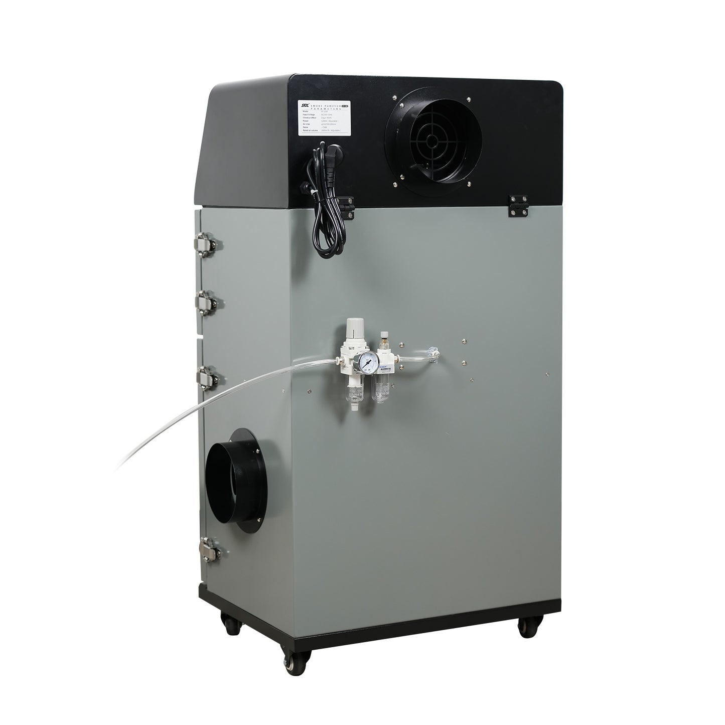 SFX 1200W Smoke Purifier 2000m³/h High Efficiency Laser Fume Extractor with Automatic Pulse Jet Cleaning for Laser Marker Engraver Cutter Welder